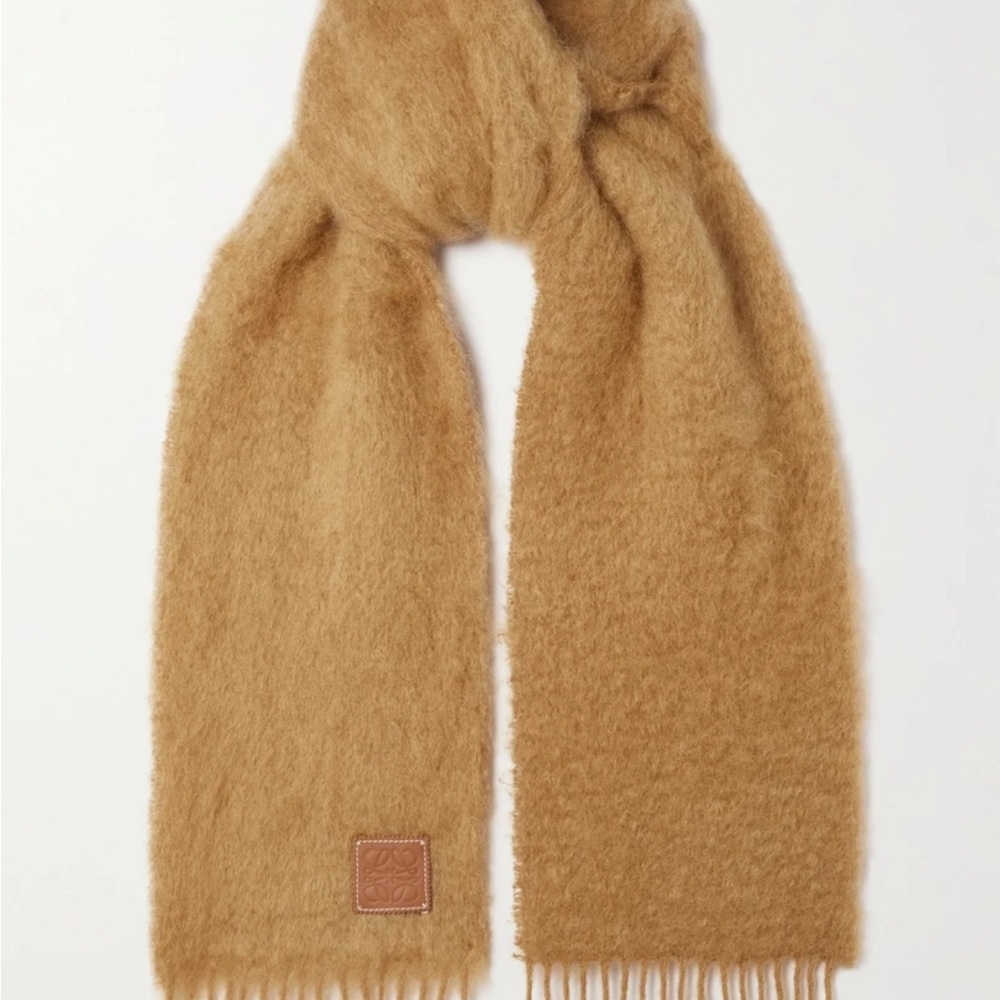 Loewe mohair and wool scarf